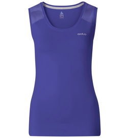 Tanktop Odlo Womens Sillian Spectrum Blue Placed Print