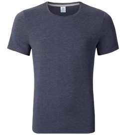 T-shirt Odlo Mens Crew Neck Spur Peacoat Melange