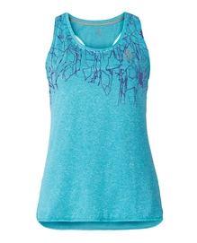 Tanktop Odlo Womens Tebe Blue Radiance Melange Train