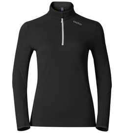 Trui Odlo Womens Midlayer 1/2 Zip La Molina Black