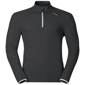 Trui Odlo Mens Midlayer 1/2 Zip La Molina Odlo Mens Graphite Grey