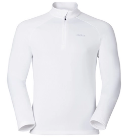 Ondershirt Odlo Mens Midlayer 1/2 Zip Snowbird White