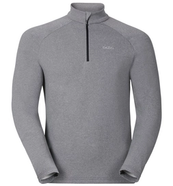 Ondershirt Odlo Mens Midlayer 1/2 Zip Snowbird Grey Melange