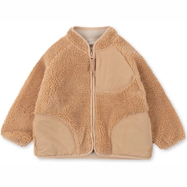 Vest Konges Slojd Kids Teddy Cardigan Maple Sugar