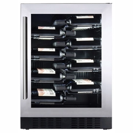 Wijnkoelkast Temptech Copenhagen CPROX60SX Zilver (40 Flessen)