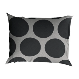TEXTAP Balls flanel antraciet-kussensloop