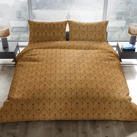 Dekbedovertrek Romanette Morzine Caramel Flanel