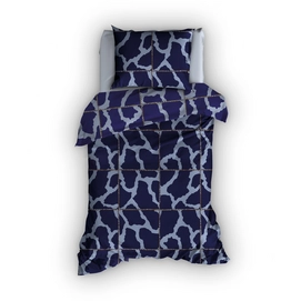 Dekbedovertrek Duimelot Army Blauw Katoen