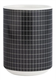 Beker Mette Ditmer Tile Stone Vertical Black