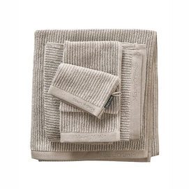 Gästehandtuch Marc O'Polo Timeless Tone Stripe Beige White