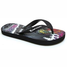 Flip Flops Rip Curl Aloha Black Purple Kinder
