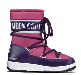 Moon Boot Schneestiefel  Sport Mid Kids Bouganville