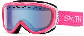 Skibril Smith Transit Pink Frame/Blue Sensor Mirror Lens