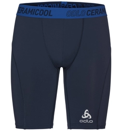Sportbroek Odlo Men Shorts Ceramicool Pro Diving Navy Energy Blue-L