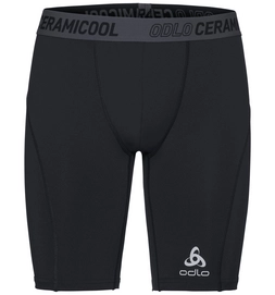Sportbroek Odlo Men Shorts Ceramicool Pro Black Graphite Grey-S