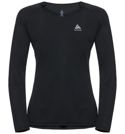 Longsleeve Odlo Top Crew Neck L/S Ceramicool Black Damen
