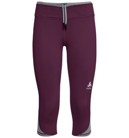 Legging Odlo 3/4 Hana Women Pickled Beet Grey Melange