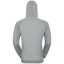 Vest Odlo Men Hoody Midlayer Full Zip Core Grey Melange
