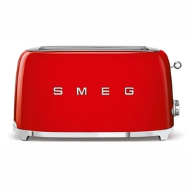 Grille-Pain Smeg TSF02 2x4 50 Style Rouge