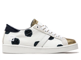 D.A.T.E. Twist Pois Sneaker Blue