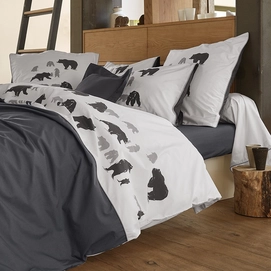 Housse de Couette Sylvie Thiriez Imprimée Taiga Percale