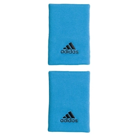 Schweißband Adidas Shock Cyan Schwarz Unisex (2 Stück)