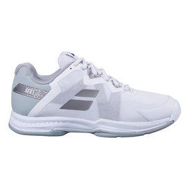 Chaussures de Tennis Babolat Women SFX3 AC White Silver