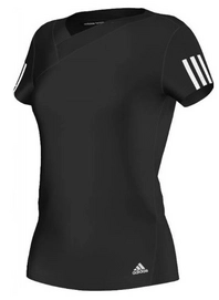 Tennisshirt Adidas Women Response Tee Black