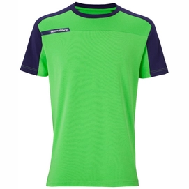 Tennis Shirt Tecnifibre Men F1 Stretch Green