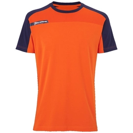 T-shirt de tennis Tecnifibre Men Stretch F1 Orange 2018