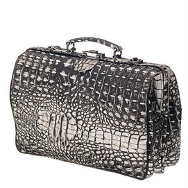 The Classic 0570 B17 Zwart Wit Croco  Side