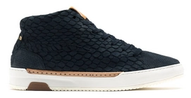 Rehab Thomas High Lizard Nub Blau Herren