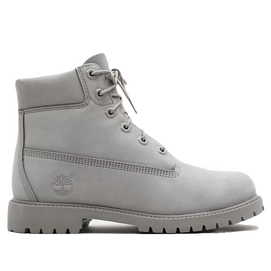 Boots Timberland Junior 6 Inch Premium WP Boot Medium Grey Nubuck-Shoe size 36