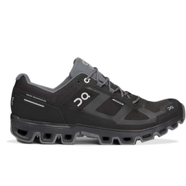 Trailrunningschuh On Running Cloudventure Waterproof Black Graphite Herren-Schuhgröße 44,5