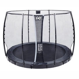 Trampoline EXIT InTerra GroundLevel 305 Grey Safetynet