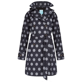 Regenmantel Happy Rainy Days Trenchcoat Winny Globe Black Off White