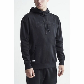 Trui Craft Men Overhead Logo Hoody Black_2