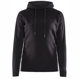 Pull Craft Women Overhead Logo Hoody Black