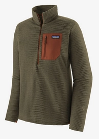 Pullover Patagonia Herren R1 Air Zip Neck Basin Grün