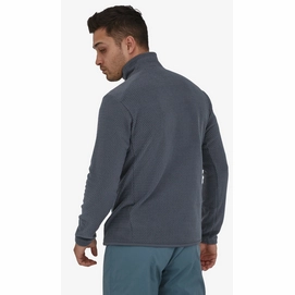 Trui Patagonia Men R1 Air Zip Neck Smolder Blue-3