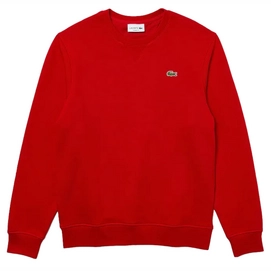 Pullover Lacoste SH1505 Sport Cotton Fleece Red Herren-4