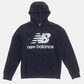Trui New Balance Men Essentials Stack Logo Po Hoodie Eclipse-XL