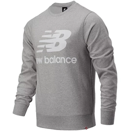 Trui New Balance Men Essentials Stacked Logo Crew Top Atlantic Grey-XXL