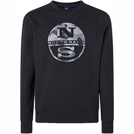 Trui North Sails Men Crewneck Sweatshirt Graphic Black