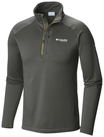 Pull Columbia Men Northern Ground Half Zip Fleece Gravel