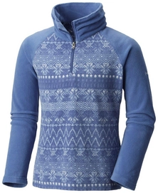 Trui Columbia Youth Glacial II Fleece Print Half Zip Eve Nordic Stripe