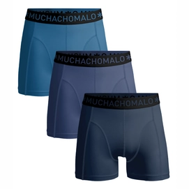 Boxers Muchachomalo Homme Microfibre Blue Blue Blue (3 pièces)