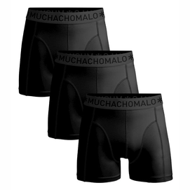Boxershort Muchachomalo Men Microfiber Black Black Black (3er-set)