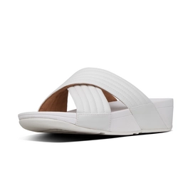 Sandales FitFlop Lulu™ Padded Slide Urban White