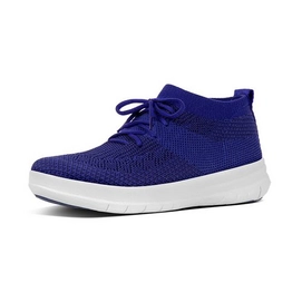 FitFlop F-Sporty Sneaker Überknit Mazarine Blue/Black